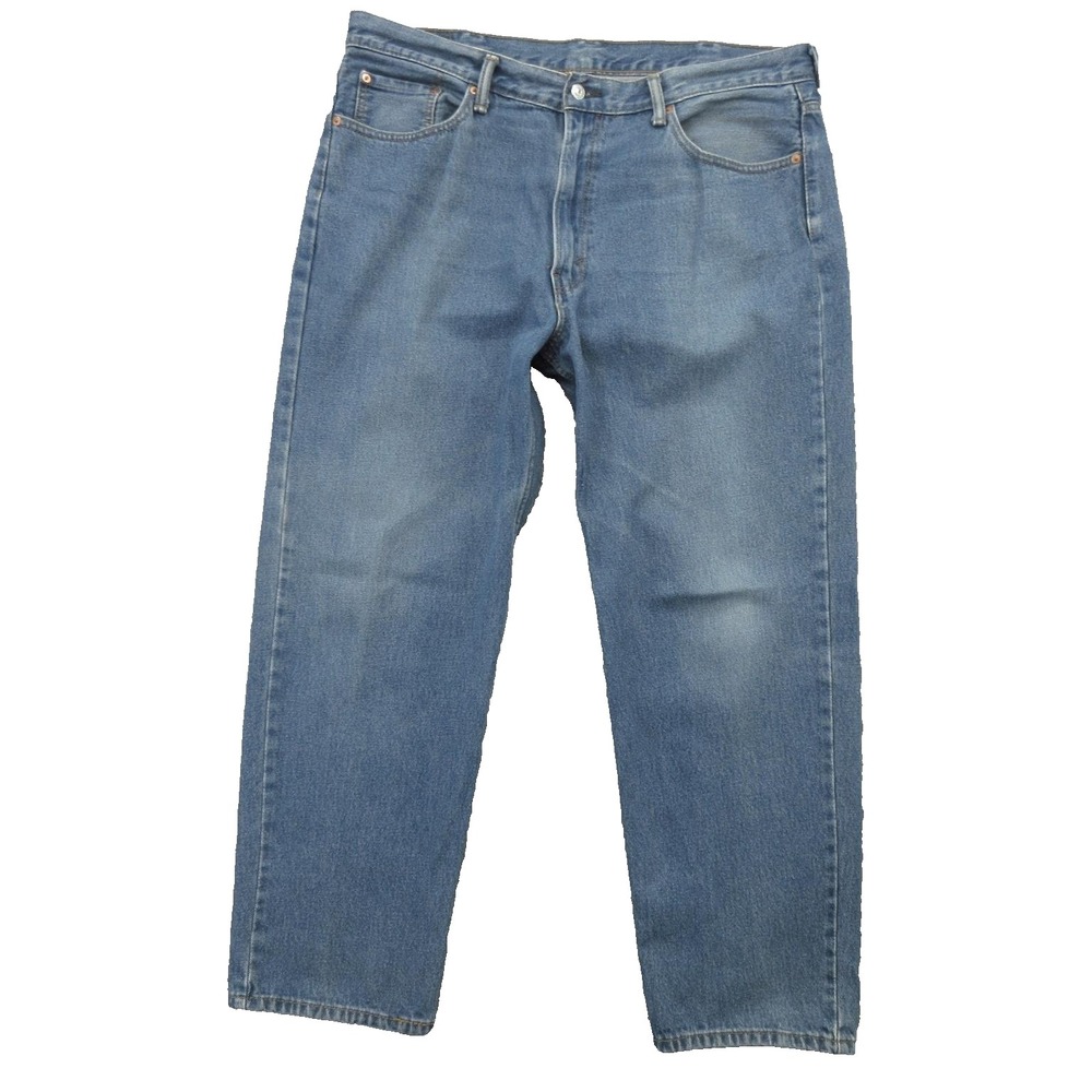 Levis 550 Jeans Mens 40x30 (Tag40X32) Blue Relaxed Fit Tapered Leg Denim Classic